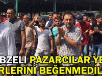 Gebzeli pazarcılar yeni yerlerini beğenmediler