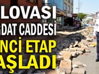 Bağdat Caddesi ikinci etap çalışması başladı