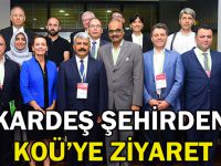 Kardeş şehirden KOÜ’ye ziyaret