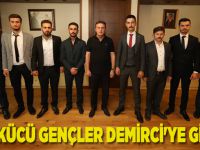 Ülkücü Gençler Demirci'ye Gitti