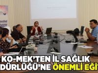 KO-MEK’ten İl Sağlık Müdürlüğü’ne önemli eğitim