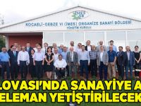 Dilovası'nda sanayiye ara eleman yetiştirilecek