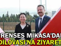 Prenses Mikasa'dan Dilovası'na ziyaret