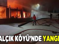 Balçık Köyü’nde yangın