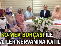 KO-MEK Bohçası ile evliler kervanına katıldı