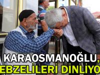 Karaosmanoğlu,Gebzelileri dinliyor