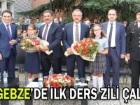 Gebze’de ilk ders zili çaldı