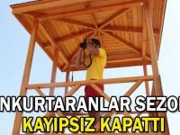 Cankurtaranlar sezonu kayıpsız kapattı