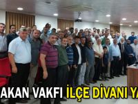 Erbakan vakfı ilçe divanı yapıldı