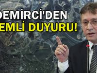 Demirci'den önemli duyuru!