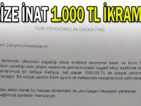 Krize inat 1.000 TL ikramiye