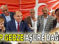 CHP Gebze aşure dağıttı