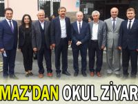 Yılmaz'dan okul ziyareti