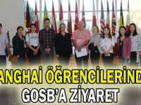 Shanghai öğrencilerinden  GOSB’a ziyaret