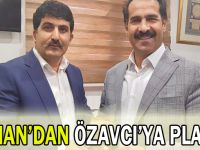 Yaman’dan Özavcı’ya plaket