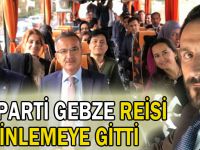 AK Parti Gebze Reisi dinlemeye gitti