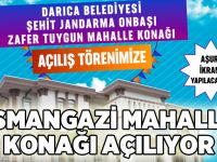 Osmangazi mahalle konağı açılıyor