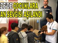 Gebze’de çocuklara hayvan sevgisi aşılandı