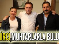 Demirci,muhtarlarla buluştu