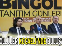 Bingöllüler Kocaeli’nde buluşacak