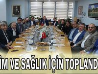 Eğitim ve sağlık için toplandılar