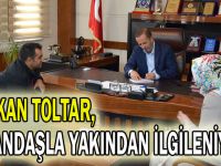 Başkan Toltar,vatandaşla yakından ilgileniyor