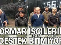 Flormar işçilerine destek bitmiyor