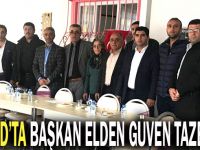 DENAD'da Başkan Elden güven tazeledi