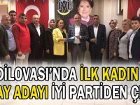 Dilovası'nda ilk kadın aday adayı İYİ Parti'den çıktı