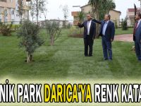 Botanik park Darıca'ya renk katacak
