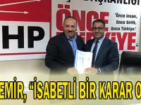 Aydemir, “İsabetli bir karar oldu”