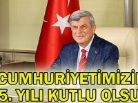 Karaosmanoğlu, ''Cumhuriyetimizin 95. Yılı kutlu olsun''