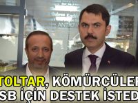 Toltar, Kömürcüler OSB için destek istedi!