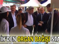 Fatih’den organ bağışı standı