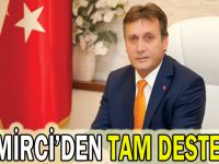Demirci’den tam destek!