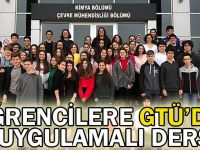 Öğrencilere GTÜ'de uygulamalı eğitim