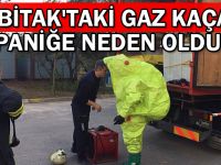 TÜBİTAK'taki gaz kaçağı paniğe neden oldu