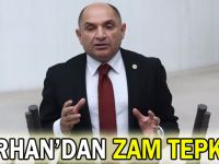 Tarhan’dan zam tepkisi!