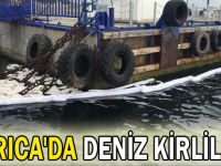 Darıca'da deniz kirliliği!