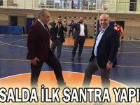 Futsalda ilk santra yapıldı!