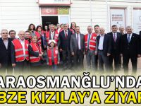 Karaosmanoğlu'ndan Gebze Kızılay'a ziyaret