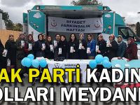 AK Parti kadın kolları meydanda