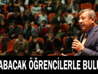 Karabacak öğrencilerle buluştu