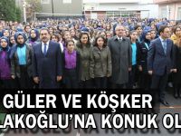 Güler ve Köşker Çolakoğlu’na konuk oldu