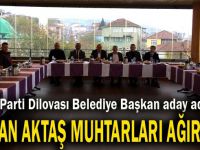 Aktaş mahalle muhtarlarını ağırladı