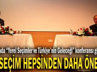 Dilovası'nda ''Yerel Seçimler ve Türkiye'nin Geleceği'' konferansı gerçekleşti