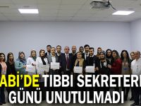 Farabi'de Tıbbi sekreterler günü unutulmadı