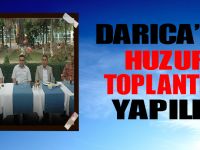 Darıca’da huzur toplantısı yapıldı