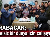 Karabacak, ''Engelsiz bir dünya için çalışıyoruz''