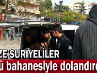 Gebze'de Suriyeliler büyü bahanesiyle dolandırdılar